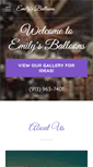Mobile Screenshot of emilysballoons.com
